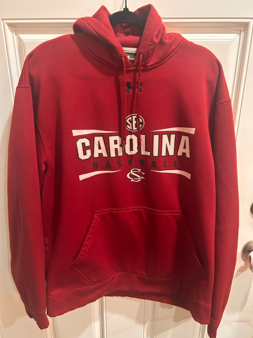 Under Armour South Carolina Size Large Baseball Pullover Hoodie